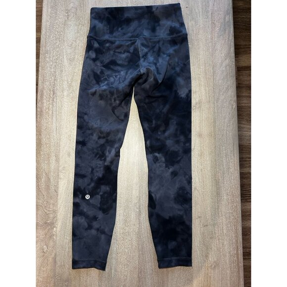 Lululemon Wunder Train High-Rise Tight 25" Diamond Dye Pitch Graphite Grey 6 - Picture 5 of 6
